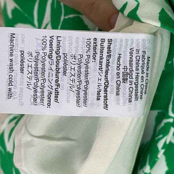 NWOT J. Crew Good Feeling Green Scalloped Tank - Picture 8 of 9